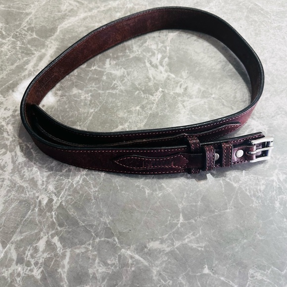 HANKS Belts The RANGER Brown Full Grain Leather Mens Size 40 Made in USA - Picture 1 of 6